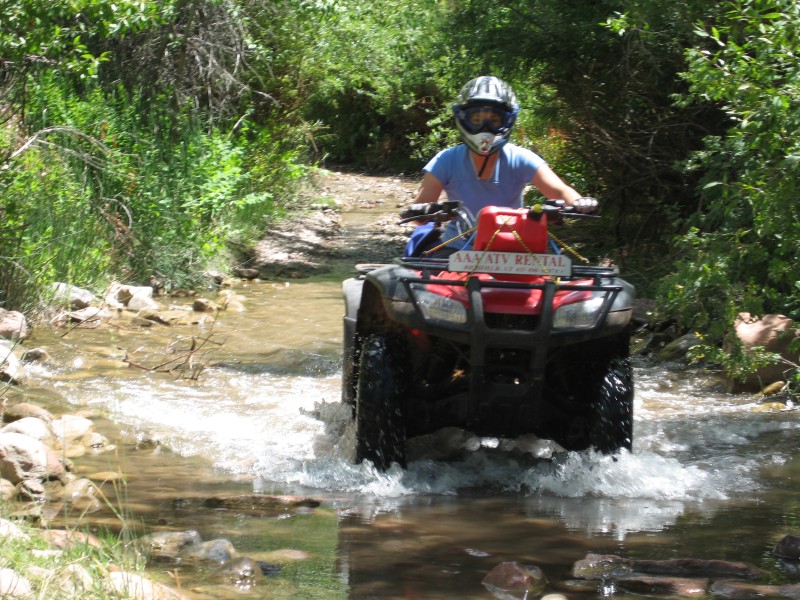 image0036 Chris making one of the many water crossings